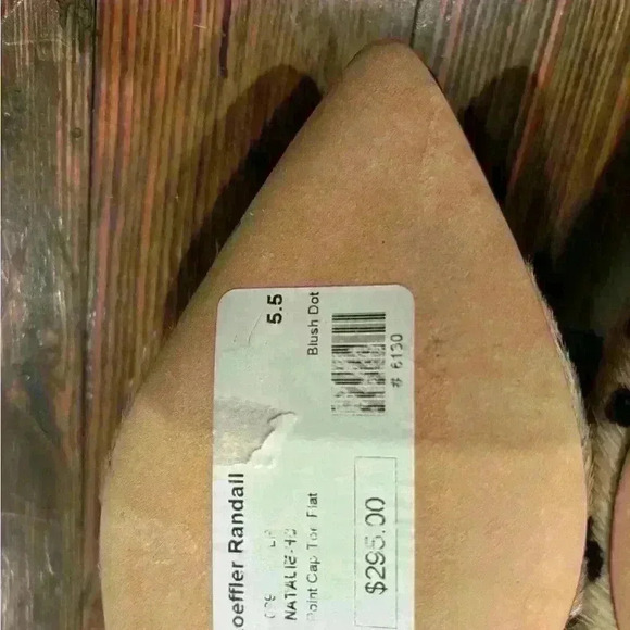 Designer Loeffler And Randall Calfskin Pointed Toe Flats Sz 5.5 - Picture 2 of 7